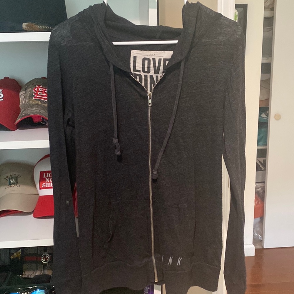 Victoria secret pink vintage cotton zip.